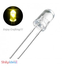 5mm Clear Lens LED Yellow